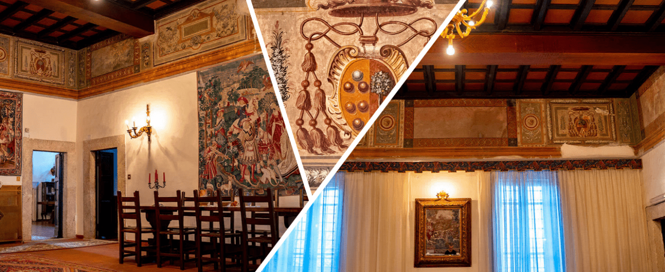 Sala conviviale - Castello Orsini-Cesi -Borghese ospitalità, cultura al centro dell'antico borgo.