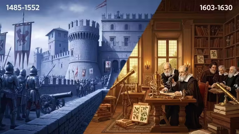 Trasformazione del castello da fortezza a laboratorio scientifico
