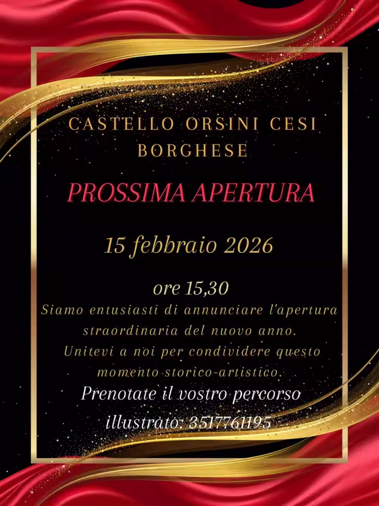 Evento apertura 15 febbraio 2026